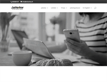 Tablet Screenshot of letterbox.fi